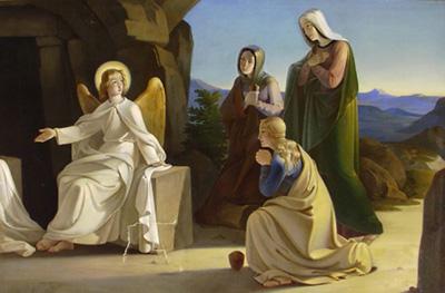 Ludwig Ferdinand Schnorr von Carolsfeld Three Marys at the Tomb of Christ oil painting image